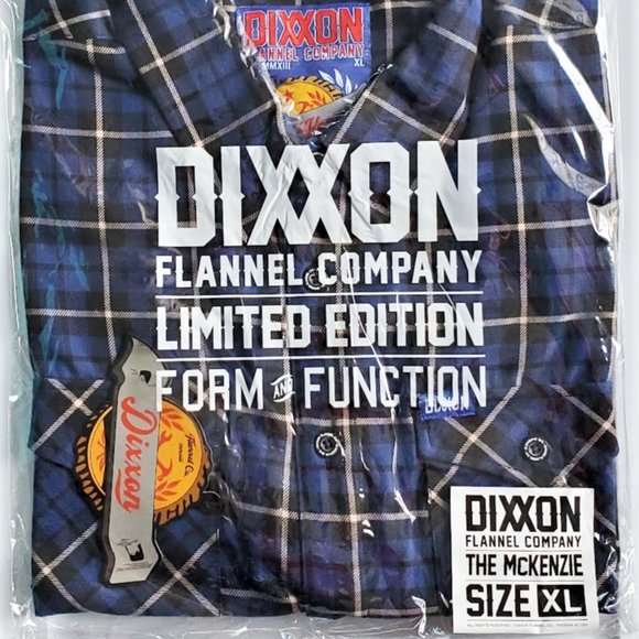 DIXXON Flannel MCKENZIE Limited Edition Flannel Shirt Men's XL - Picture 9 of 11